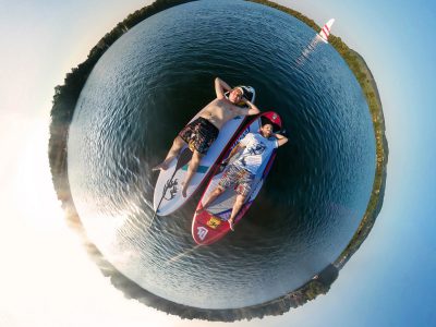 740SUP with the Samsung Gear 360 Camera